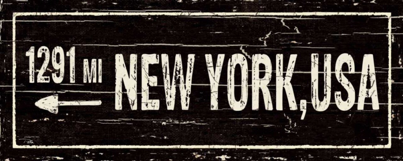 Destination Signs II Poster Print by Pela Studio - Item # VARPDX10007